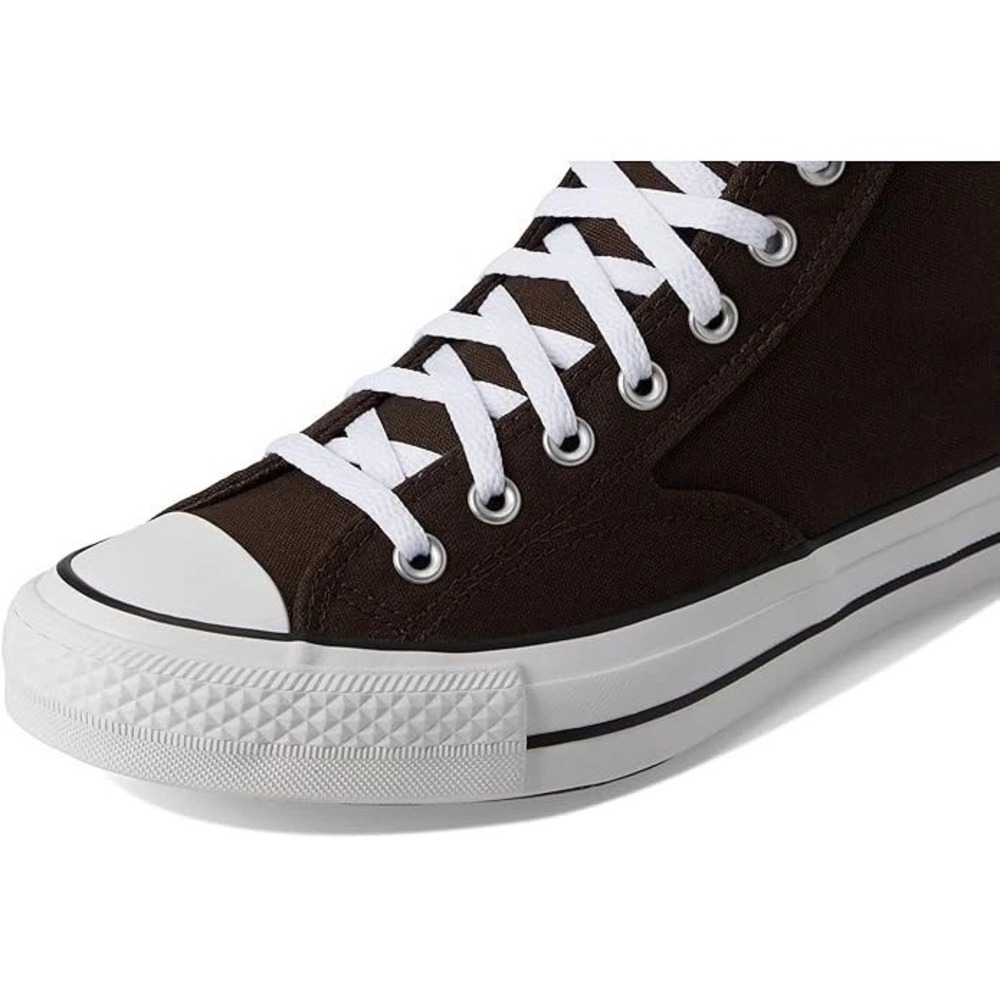 Converse Mens Sz 12 CTAS Malden Street Fresh Brew Brown/White/Black Mid Top Shoe - Picture 3 of 7